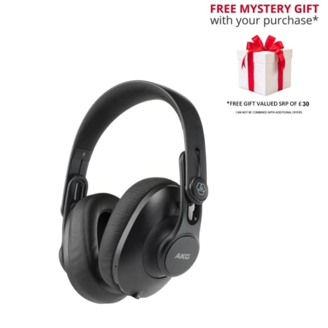 AKG AKG K361-BT Professional Wireless Over-Ear Headphones in Black One Size Unisex 9002761040777