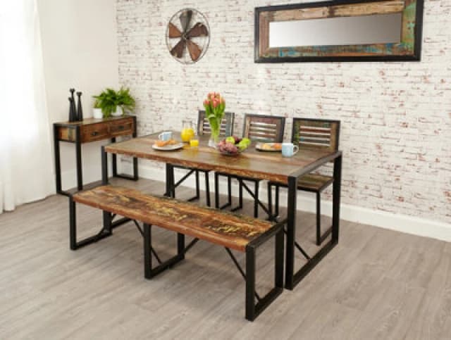 Baumhaus Urban Chic 90Cm X 180Cm Dining Table