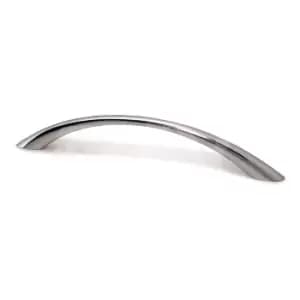 GTV Metal Slim Drawer Cabinet Door Pull Kitchen Handle Cup Bow - Colour Satin, P