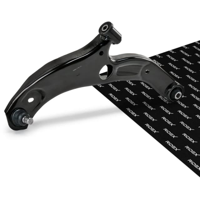 RIDEX 273C0140 Suspension arm Control Arm, Sheet Steel, Lower, with rubber mount Sheet Steel Track Control Arm (273)