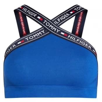 Tommy Hilfiger Tommy Logo Strap Cross Bra - True Bue 425