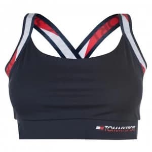 Tommy Sport Mid Tape Sports Bra - Sport Navy