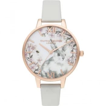 Pretty Blossom Demi Vegan Grey & Rg Watch