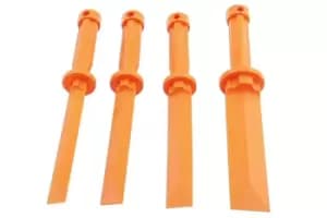 Power-TEC 91274 Trim Removal Chisels Set - 4pc