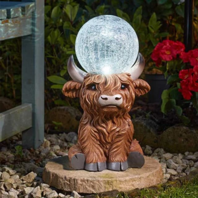 Smart Solar Highland Orb, Brown 1020937