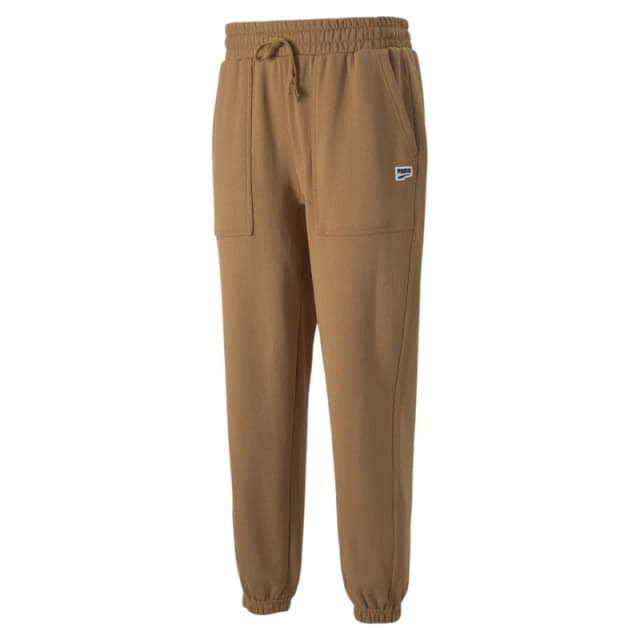 Puma Puma Fleeced Jogging Bottoms Mens - Brown Brown XS