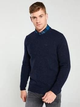 Barbour Tisbury Crew Neck Jumper - Navy