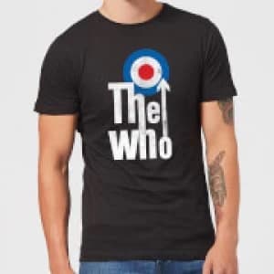 The Who Target Logo Mens T-Shirt - Black