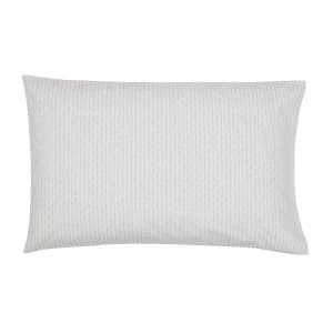 Murmur Silver Cloud Grey 100% Cotton Oxford Pillowcase Grey