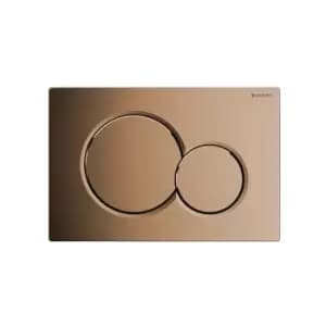 Geberit - 115.770.DT.5 SIGMA01 Dual Flush Fine Brass Flush Plate SIGMA 01 UP320