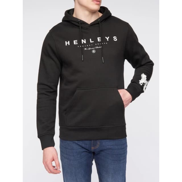 Henleys Hentyme Hoodie Black male Large