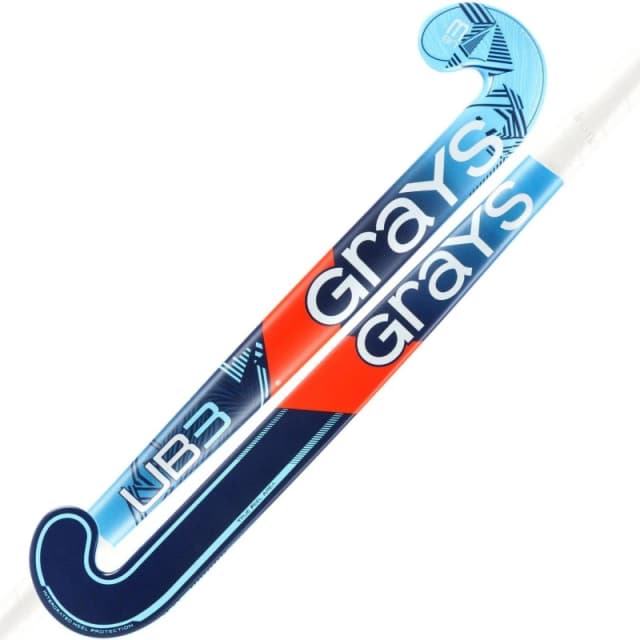 Grays Hockey Kids Ultrabow Hockey Sticks Blue/Blue unisex 34 Inch