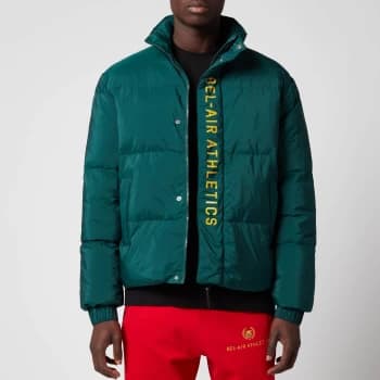 Bel-Air Athletics Mens Academy Puffer Jacket - Ivy - M