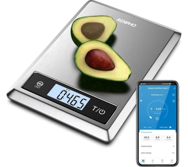 RENPHO Calibra 1 Smart Nutrition Scales - Stainless Steel 4897122201677