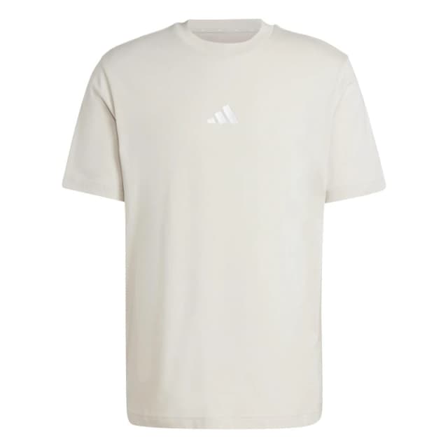 adidas Essentials Single Jersey Logo T-Shirt Mens Alumina SL male S