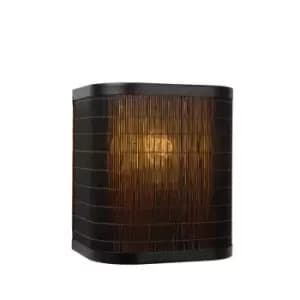 Lucide Tagalog Flush Wall Light - Black