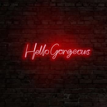 Hello Gorgeous - Red Red Wall Lamp