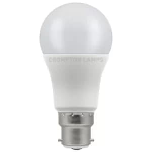 Crompton LED GLS Thermal Plastic 11W Dimmable 2700K BC-B22d