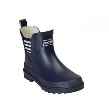 Regatta Harper Junior Ankle Wellington - Navy/White