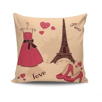 NKRLNT-014 - No Filling Multicolor Cushion Cover