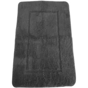 Mayfair Cashmere Touch Ultimate Microfibre Bath Mat (50x80cm) (Grey) - Grey