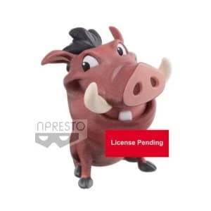 Lion King Pumbaa Disney Fluffy Puffy Mini Figure