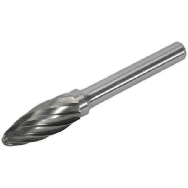 Loops 10mm Carbide Rotary Burr Bit - RIPPER / COARSE Flame - Engraving Milling Tool Multi