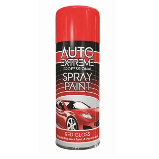 Paint Factory Auto Extreme Red Gloss Car Paint 400Ml (spray), Red 1926