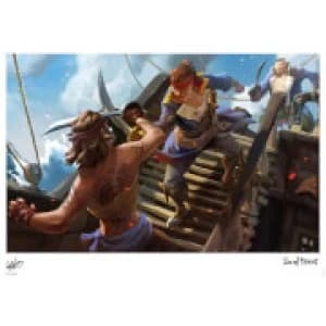 Sea of Thieves Limited Edition Art Print Clashing Cutlasses