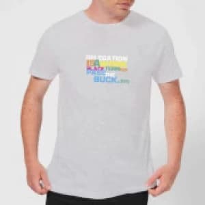 Plain Lazy Delegation Mens T-Shirt - Grey - L