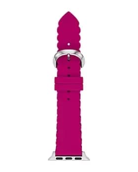 kate spade new york Scalloped Silicone Strap for Apple Watch, 38-49mm