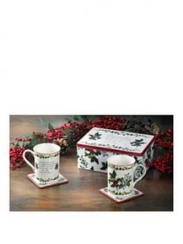 Portmeirion Holly & Ivy 5 Piece Tin Set