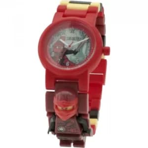 Childrens LEGO Ninjago Time Twins Kai Minifigure Link Watch