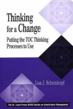 Thinking for a Change by Lisa J. Scheinkopf Hardback