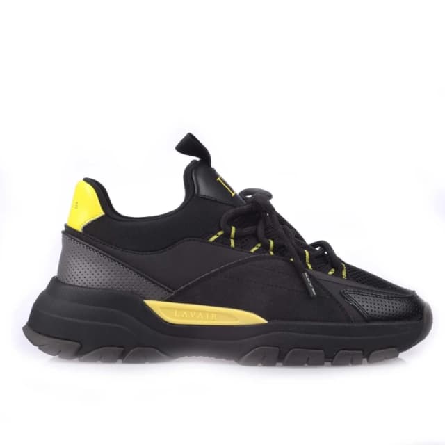 Lavair Creator Evo Trainers Black Yellow male UK 6