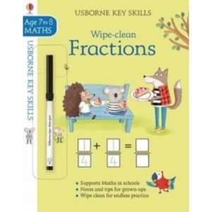 Wipe-Clean Fractions 7-8 by Holly Bathie (Paperback, 2017)