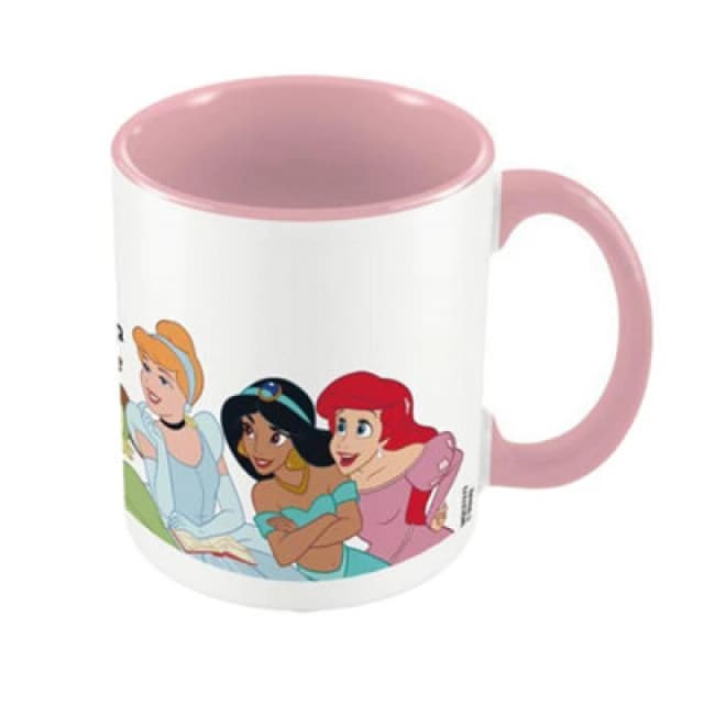 Disney Princess Characters Mug White unisex