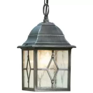 1641 Genoa Outdoor Hanging Porch Lantern In Aluminium 82-015