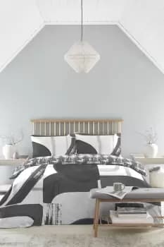 Glyph Sustainable Range Geo Shapes And Stripes Duvet Cover Set