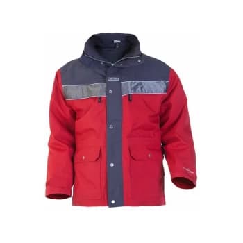 KIEL SNS WATERPROOF PARKA RED/GREY XXL - Hydrowear