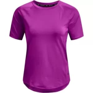 Under Armour Rush T Shirt Womens - Purple
