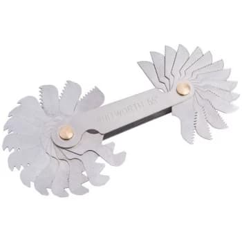 Draper 28 Blade 4 - 62 tpi UNF and UNC Screwpitch Gauge Set