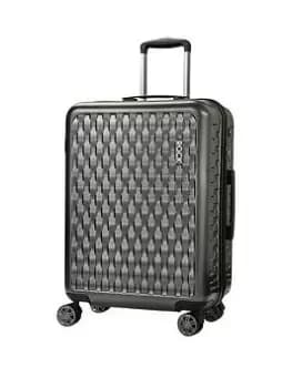 Rock Luggage Allure VO75602 8 Wheel Medium Charcoal Suitcase