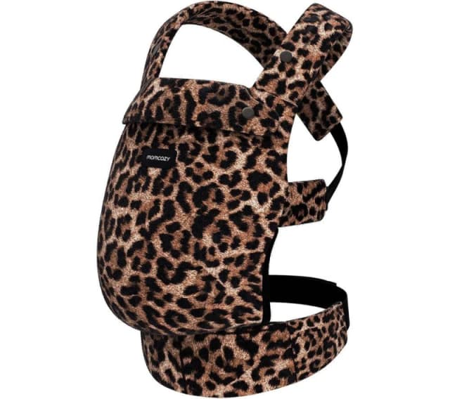 MOMCOZY BC001-U012NB-A Baby Carrier - Leopard Print 810123509157
