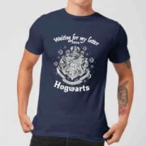 Harry Potter Waiting For My Letter From Hogwarts Mens T-Shirt - Navy - L