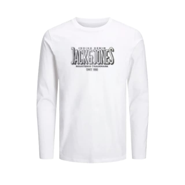 jack & jones Child's T-Shirt Jack & Jones C24 Brighte Blanc Male 10 ans