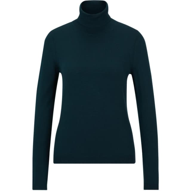Boss Womens Famaurian Relaxed Fit Crew Sweatshirt Dark Green female 10 (M)