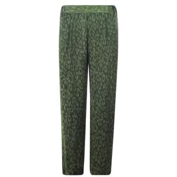Biba Jacquard Pyjama Trousers - Khaki