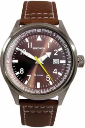 Mens Sekonda Aviator Watch 3882