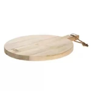 5Five Mango Wood Round Chopping Board 35Cm